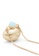 Majade Jewelry blue and gold MAJADE - Bottle Amphora Vessel Aquamarine 925 Silver Necklace 1B71AAC3CF6798GS_3