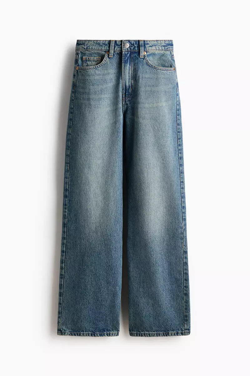 Wide High Waist Jeans