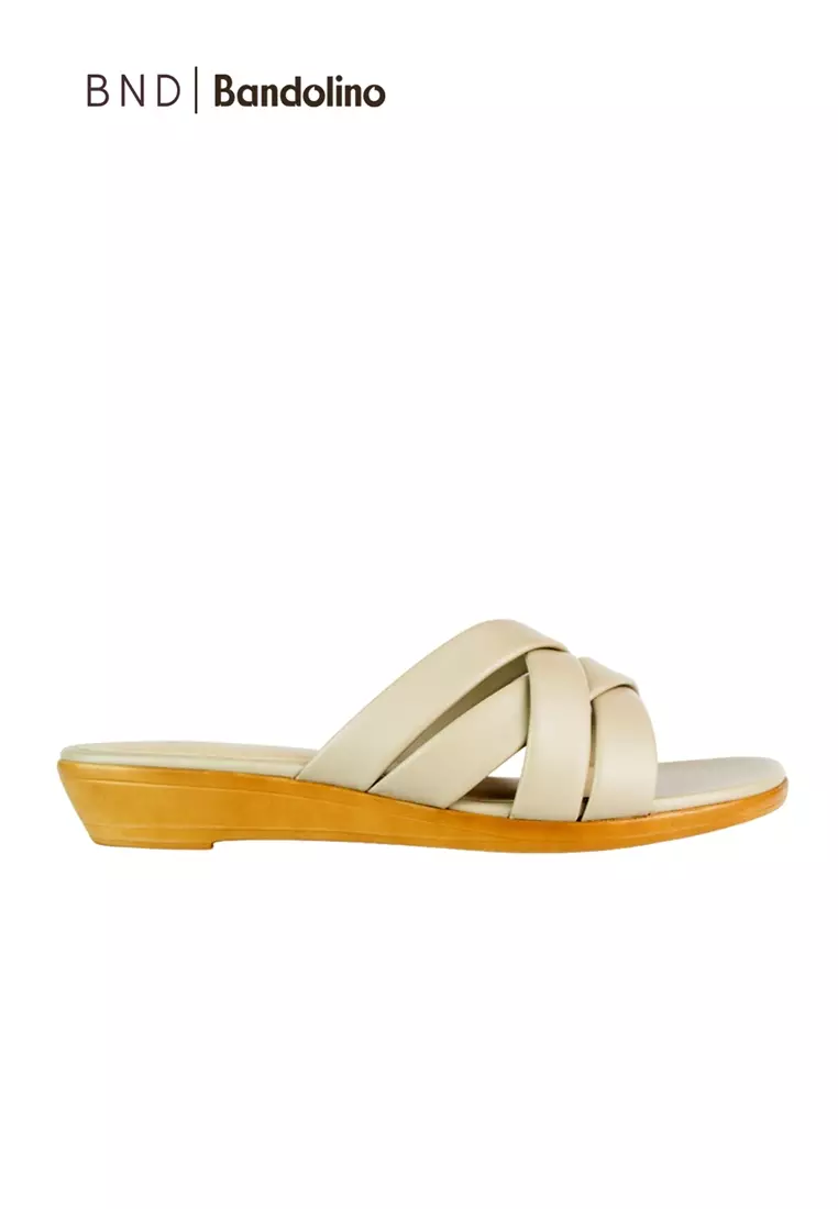 Discount on BND  shoes - SKU: BND - Bandolino Wixie Sandals 37310 Bone
