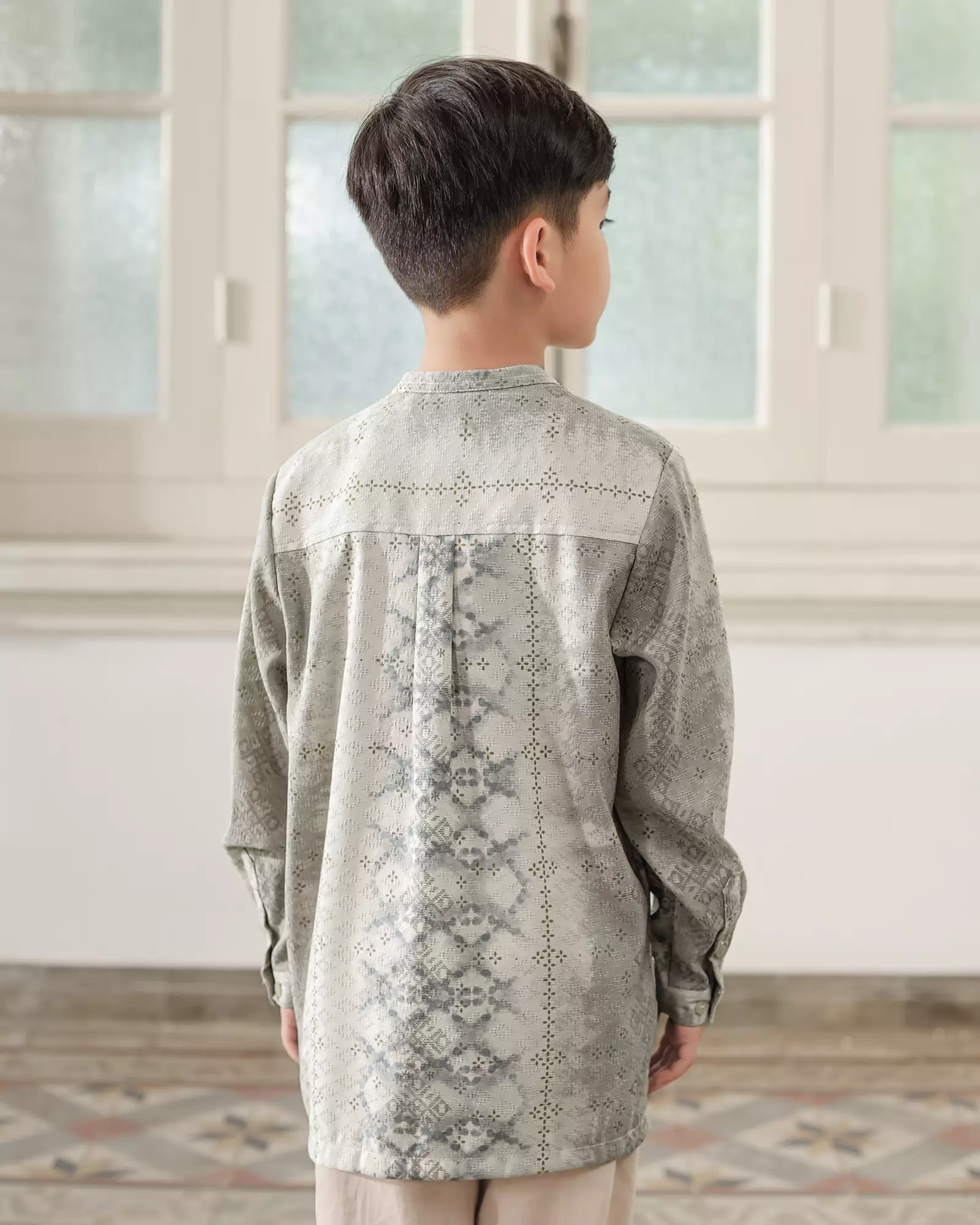 KASEP KALOKA KOKO / KEMEJA KOKO ANAK -  LATTE