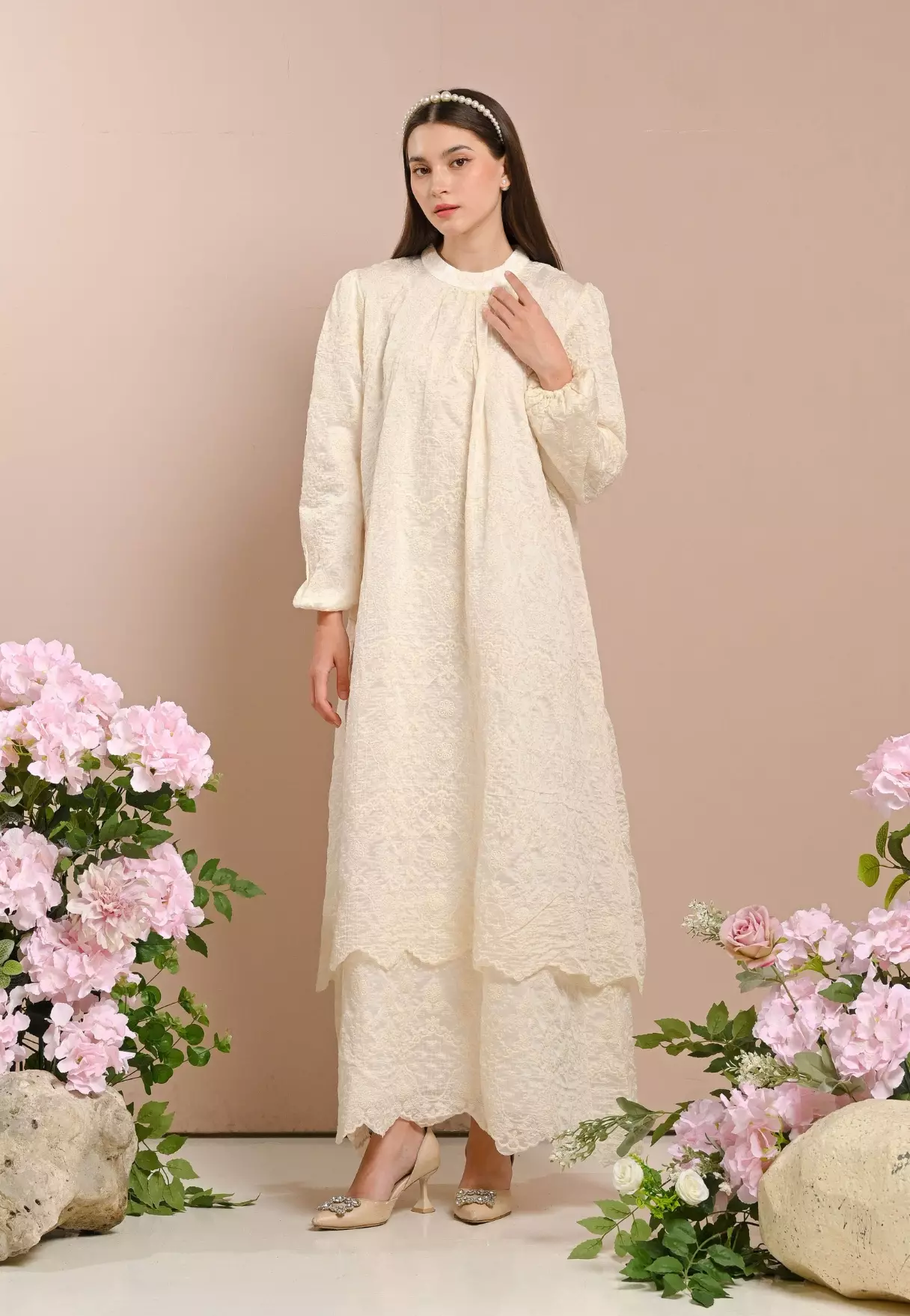 Selene Dress - Ivory