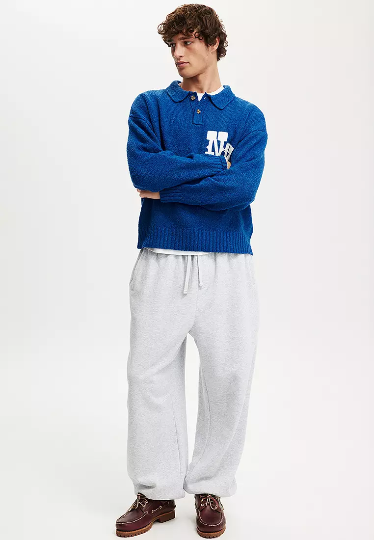 Super Baggy Cuffed Track Pants
