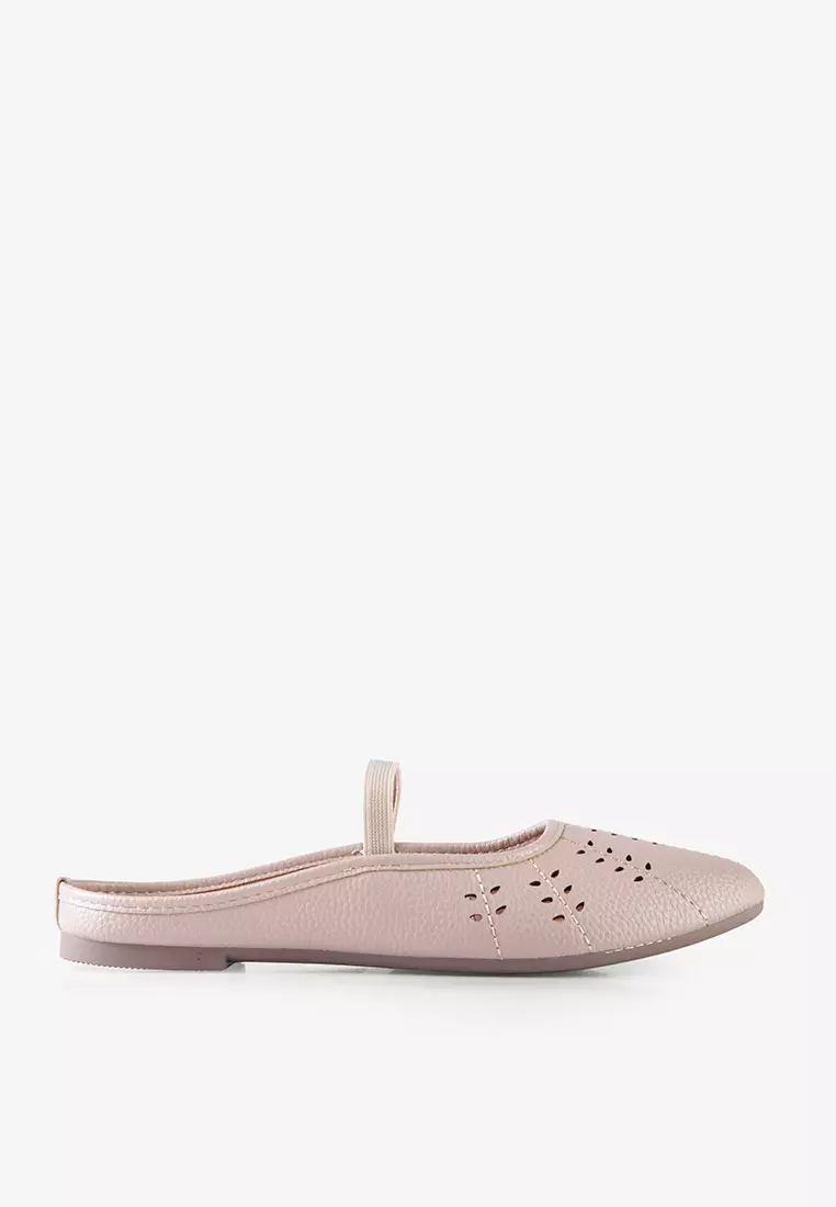 Flatshoes Bustong Mules Wanita L.Dina
