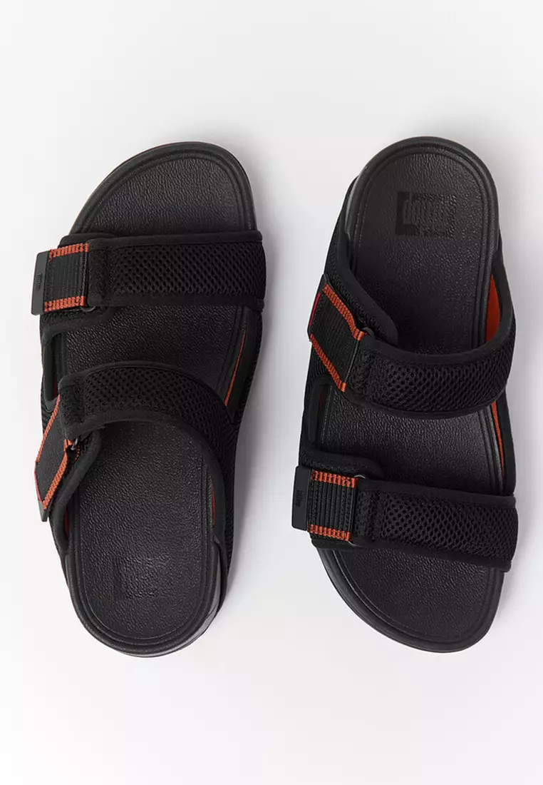 Gogh Moc Mens Adjustable Water-resistant Mesh Slides