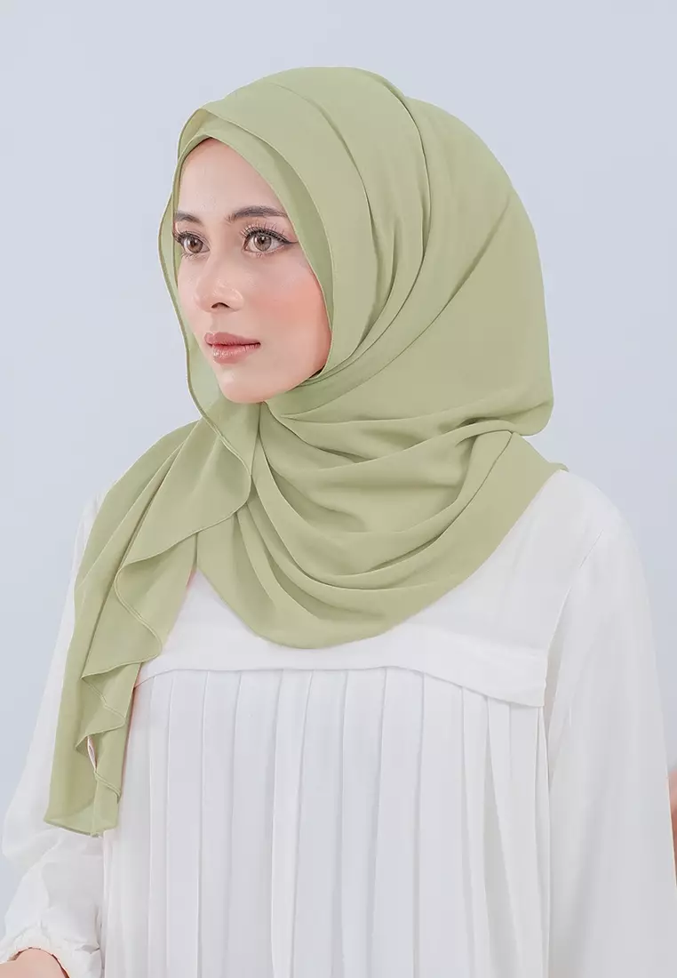 HIJAB INSTAN LUBNA - DUSTY SAGE