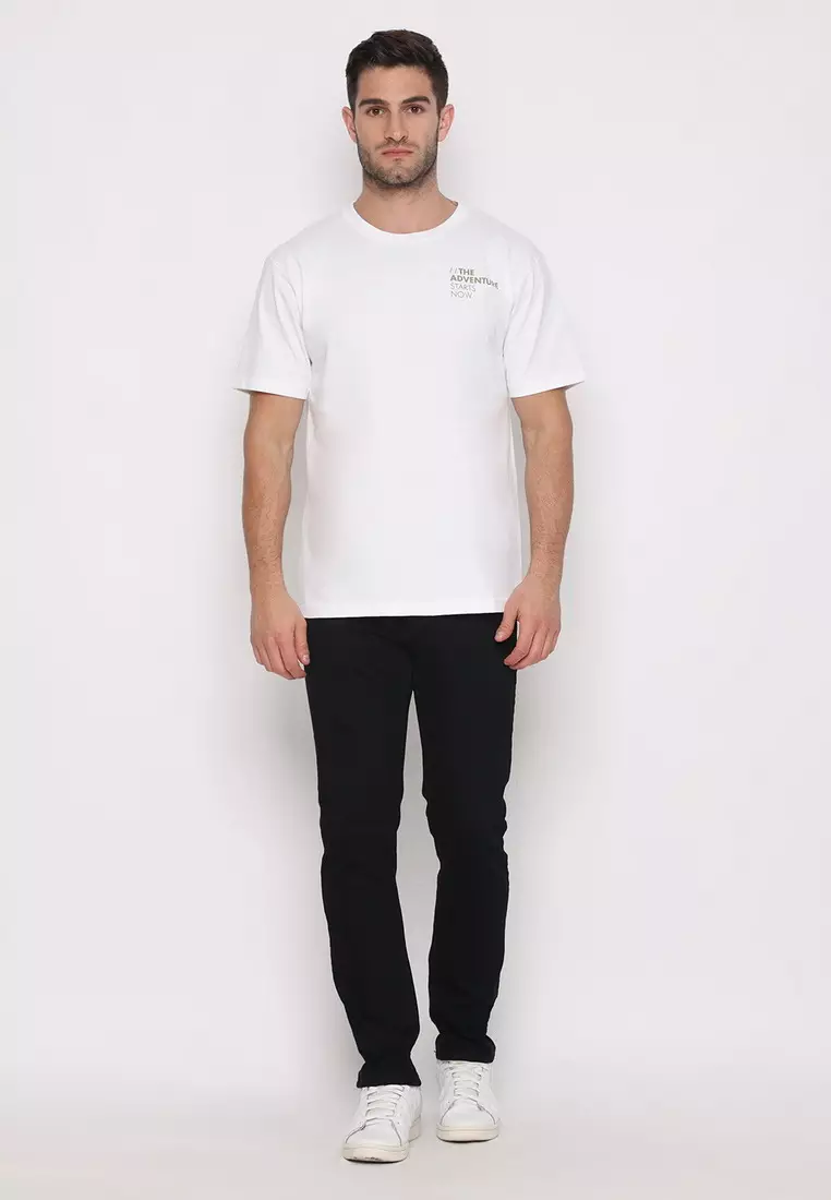 NX T-Shirt Cotton Combed Tebal Pria 207370111