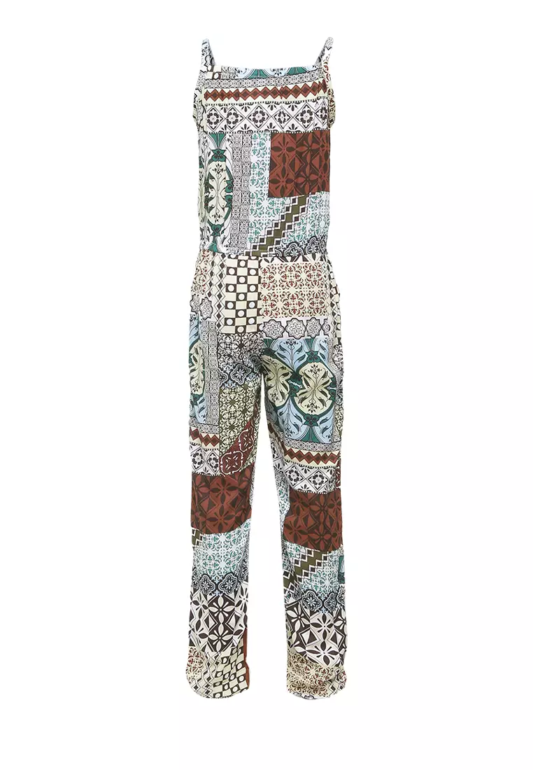 Jumpsuit Girl Batik Tambal
