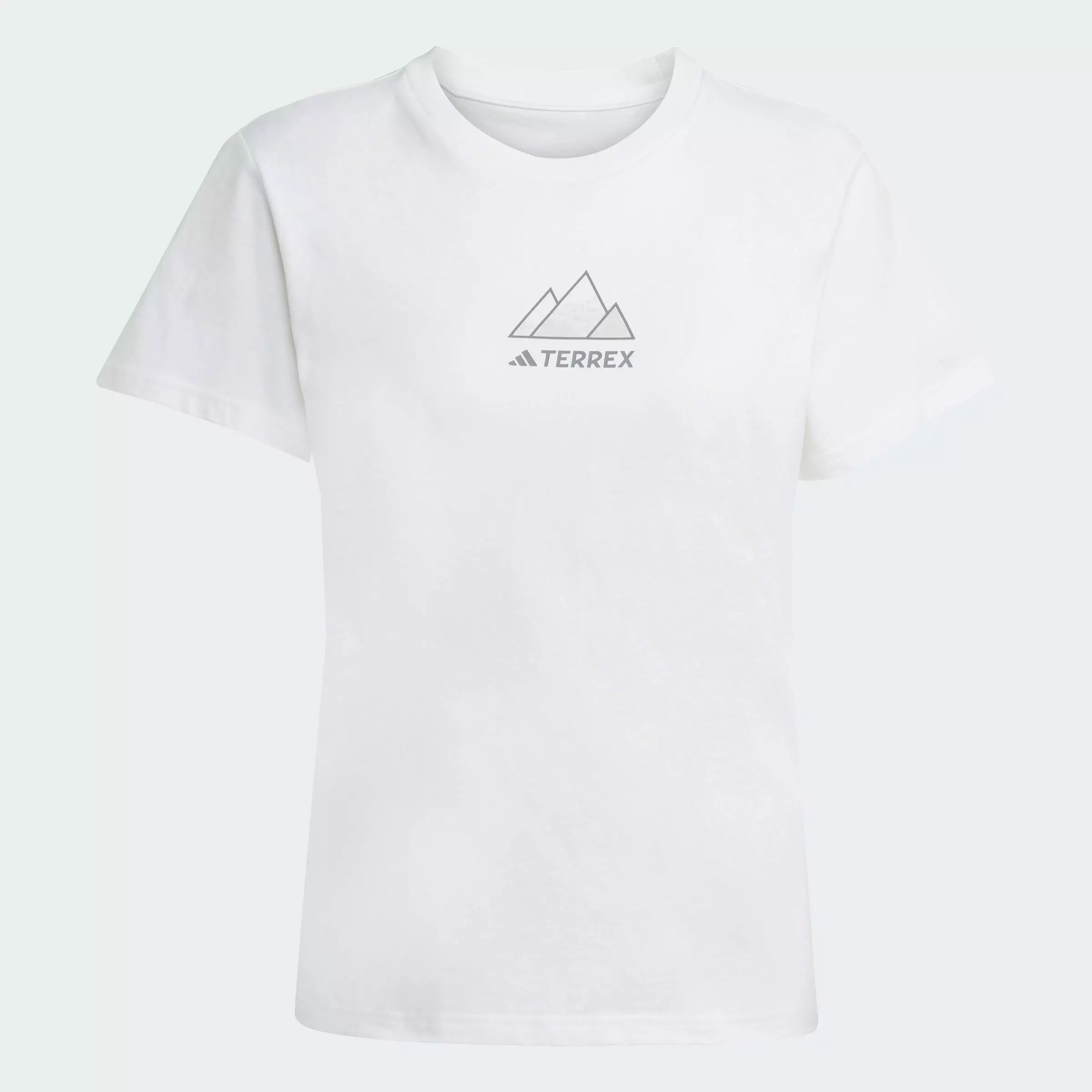 Hiking Terrex Outdoor Athlete Graphic Tee Women White JM6365
