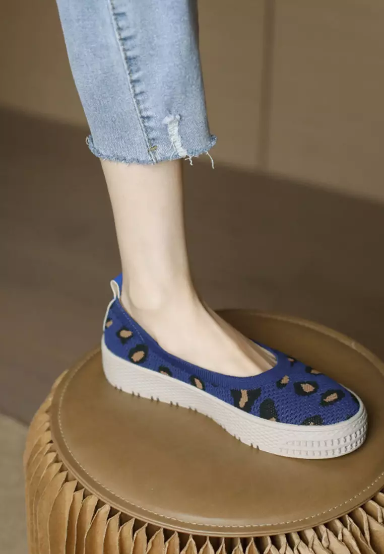 Buy Twenty Eight Shoes Platform Flyknit Espadrilles QC6383 Online