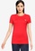 GUESS red Mini Triangle Tee 77CB9AAE05A07AGS_1
