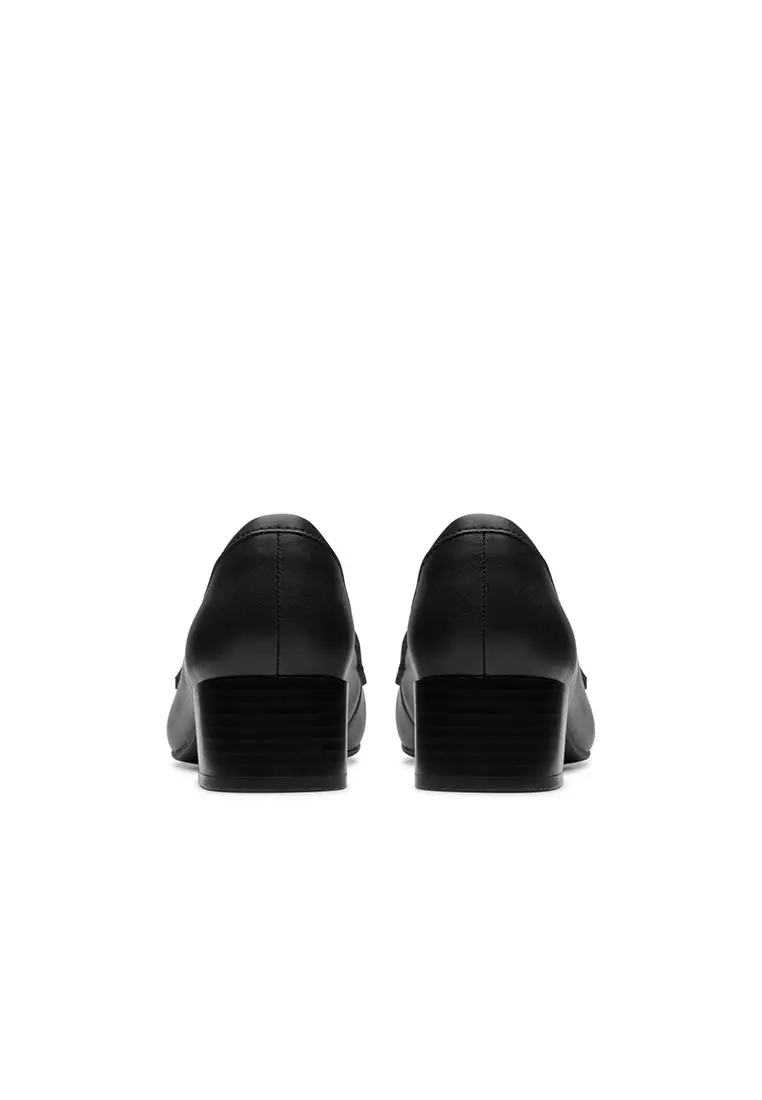Womens Iridessa Sky Loafers - Black Leather