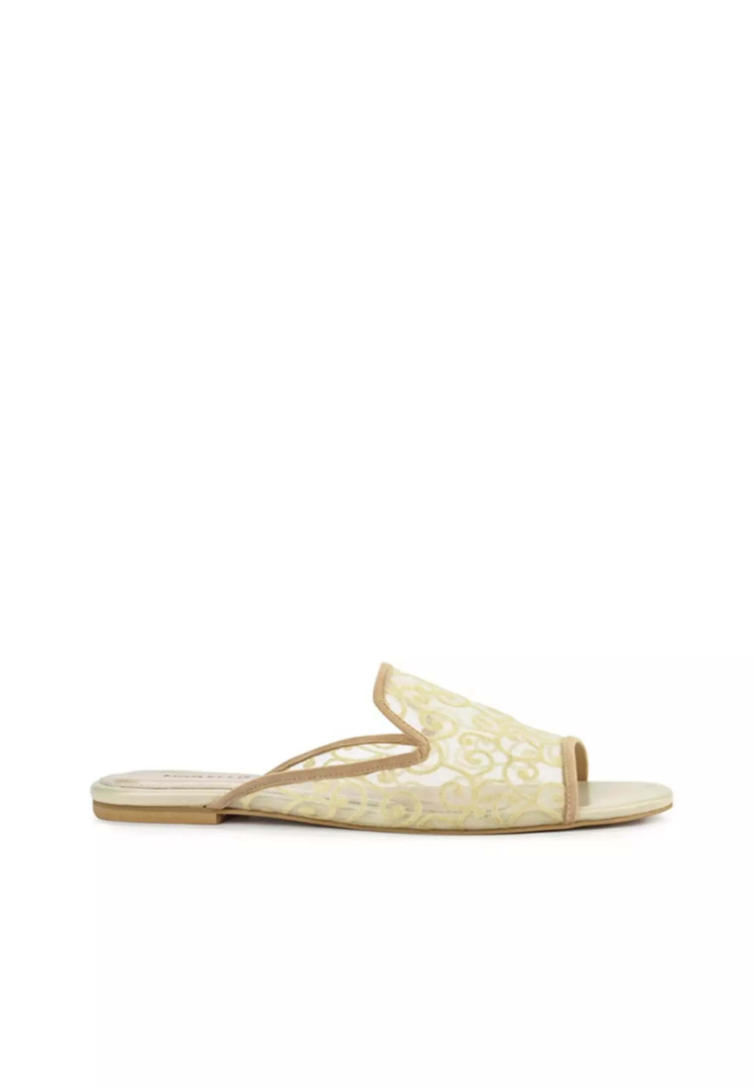 Karrie Sandal wanita Flat Slip On