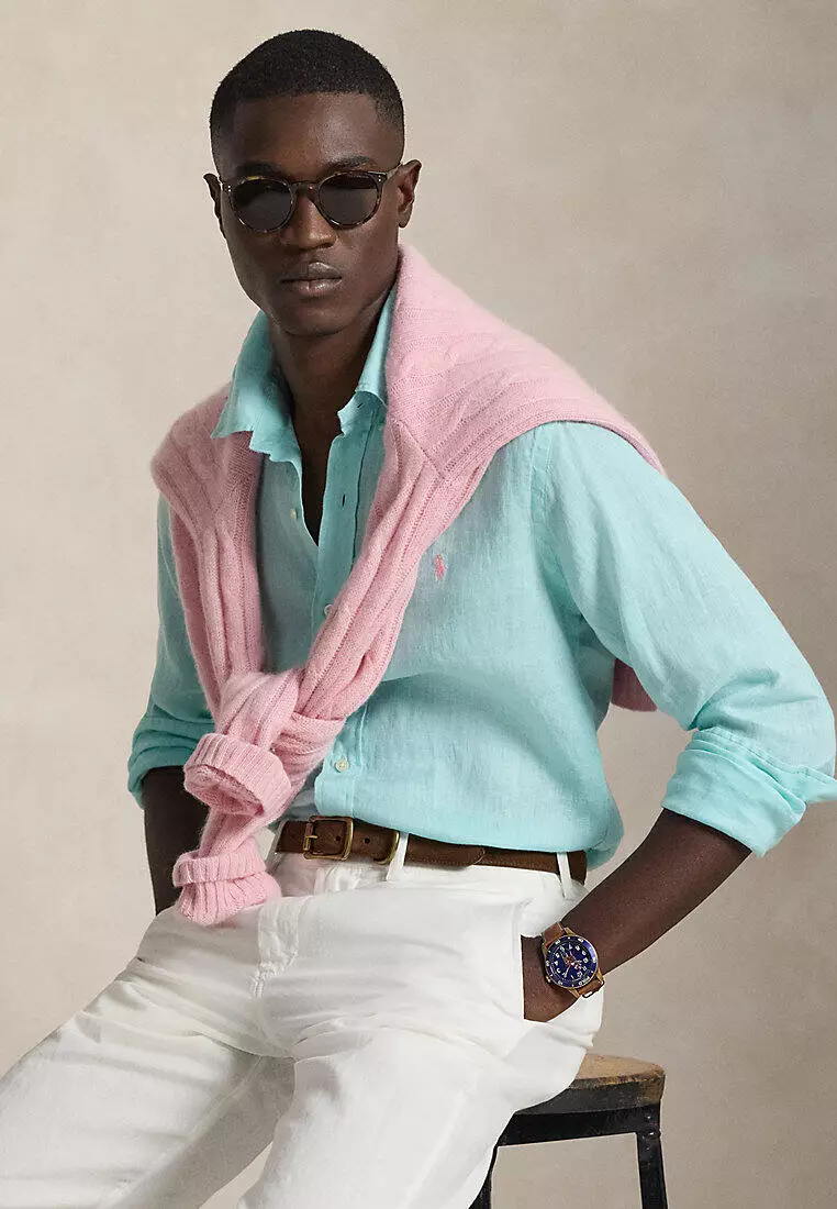 Buy Polo Ralph Lauren Classic Fit Linen Shirt 2026 Online | ZALORA