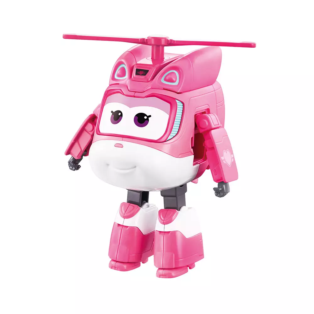 Alpha Group Robot Superwings Transforming Dizzy - Pink