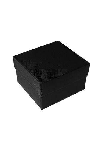 Elfi black Luxury Pillow Watch & Bangle Box with Lid EL186AC27IZSMY_1