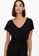 JACQUELINE DE YONG black Dalila Frosty Drawstring Dress FAD92AA405288FGS_4