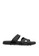 Minarno black Black Multi Strap Sandals MI641SH0VNBLID_1