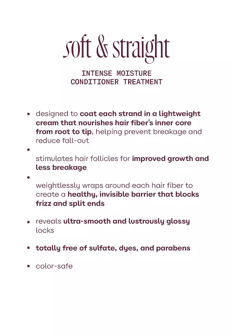 Soft & Straight Shampoo + Treatment Duo Set