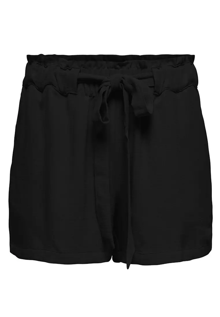 Miami High Waist Belt Shorts