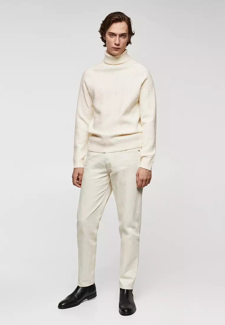 Buy MANGO Man Twisted Turtleneck Sweater 2024 Online ZALORA