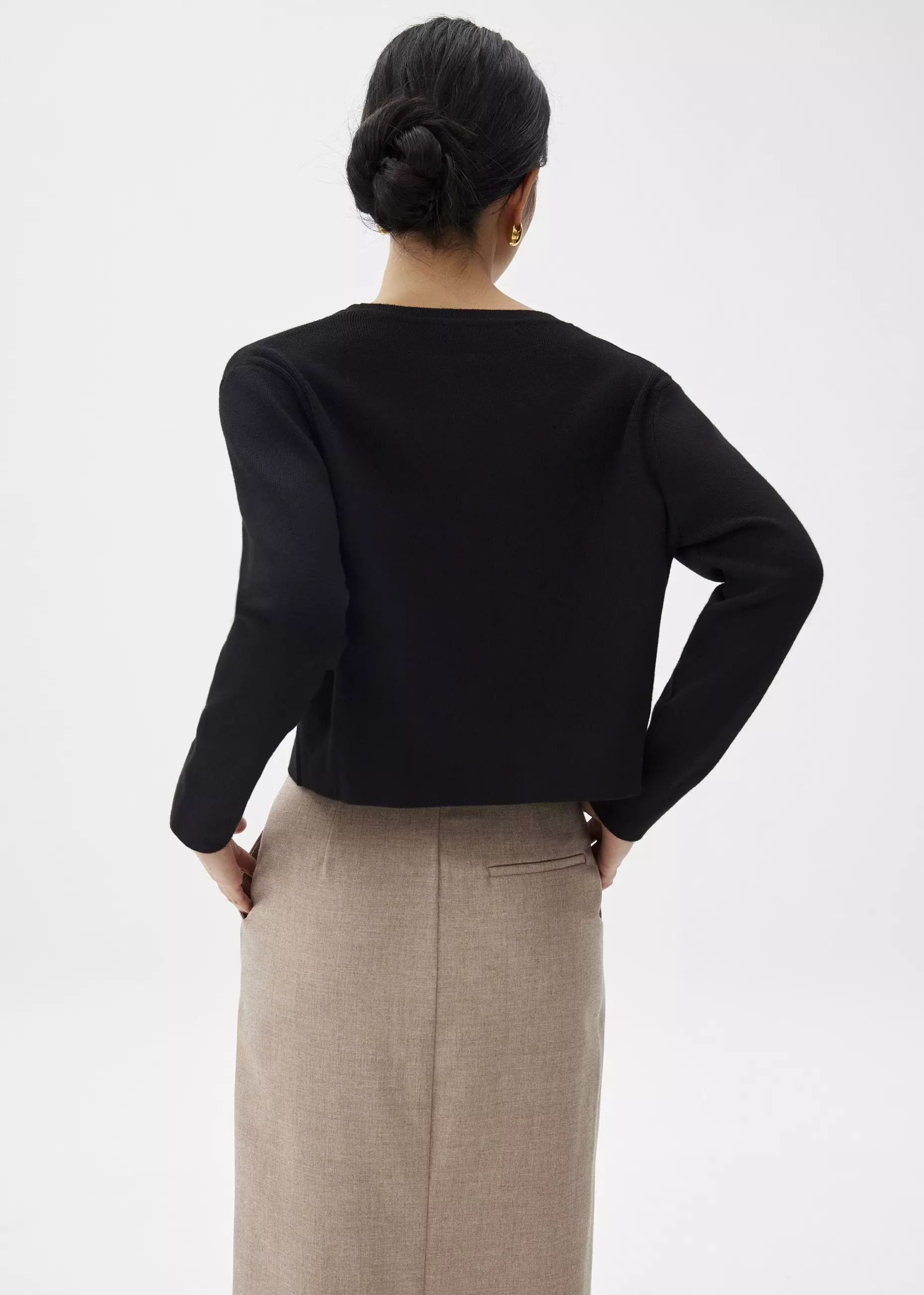 Cardigan Wanita - Jesse Button Down Knit Cardigan