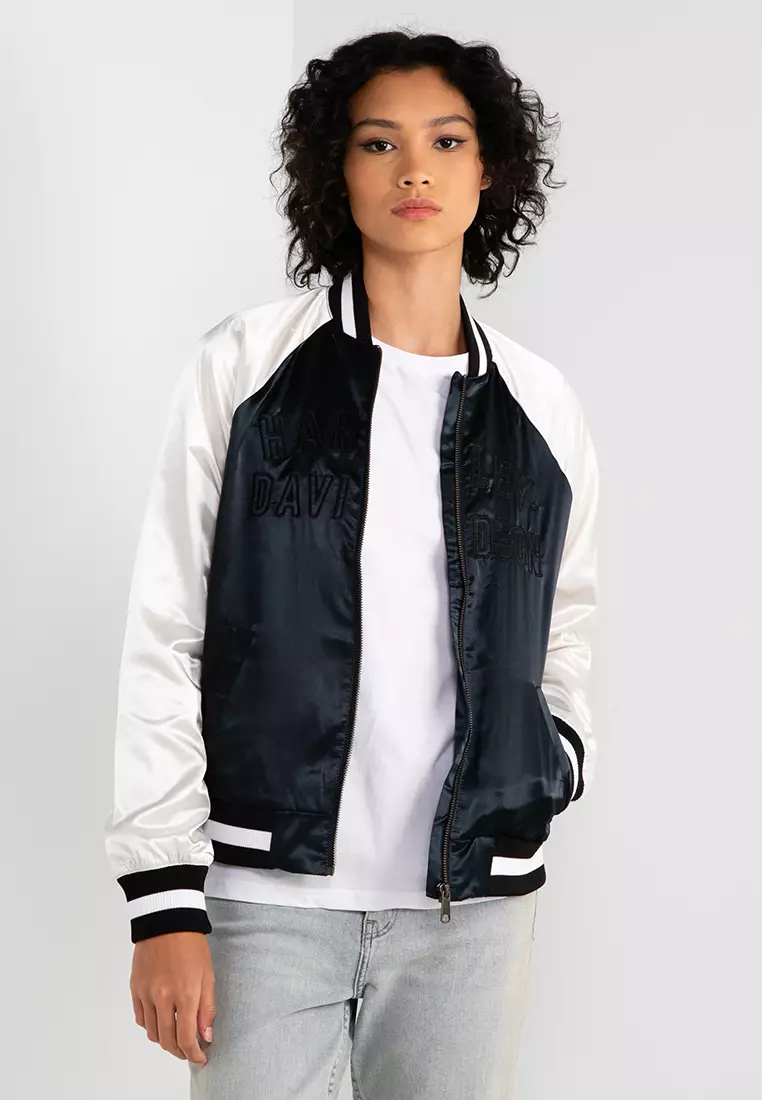 Cheap white bomber jacket hotsell