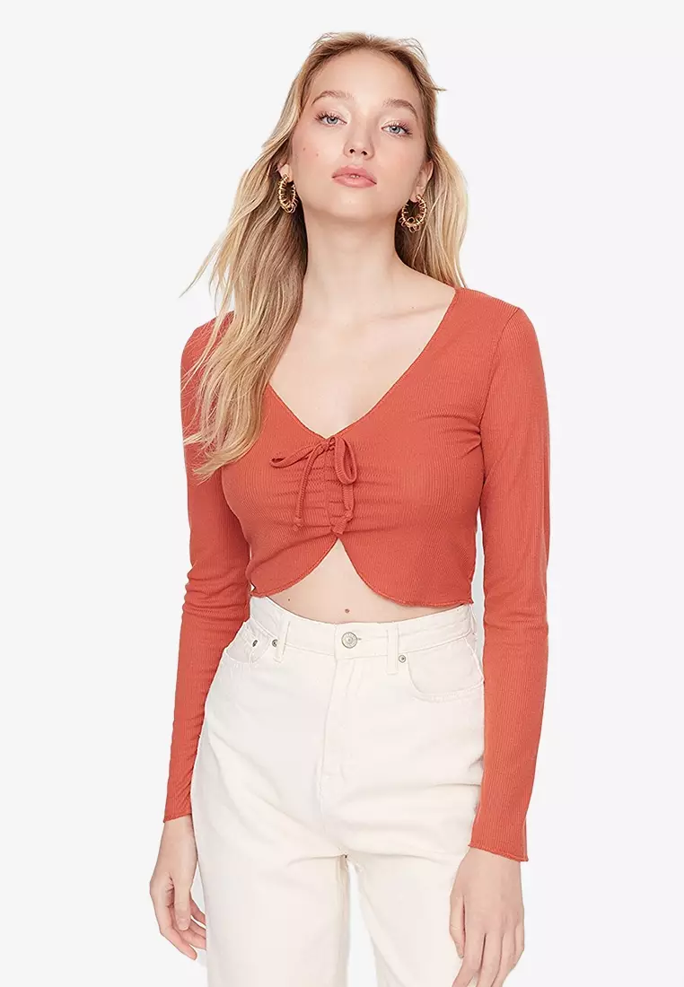 Ribbon Crop Top