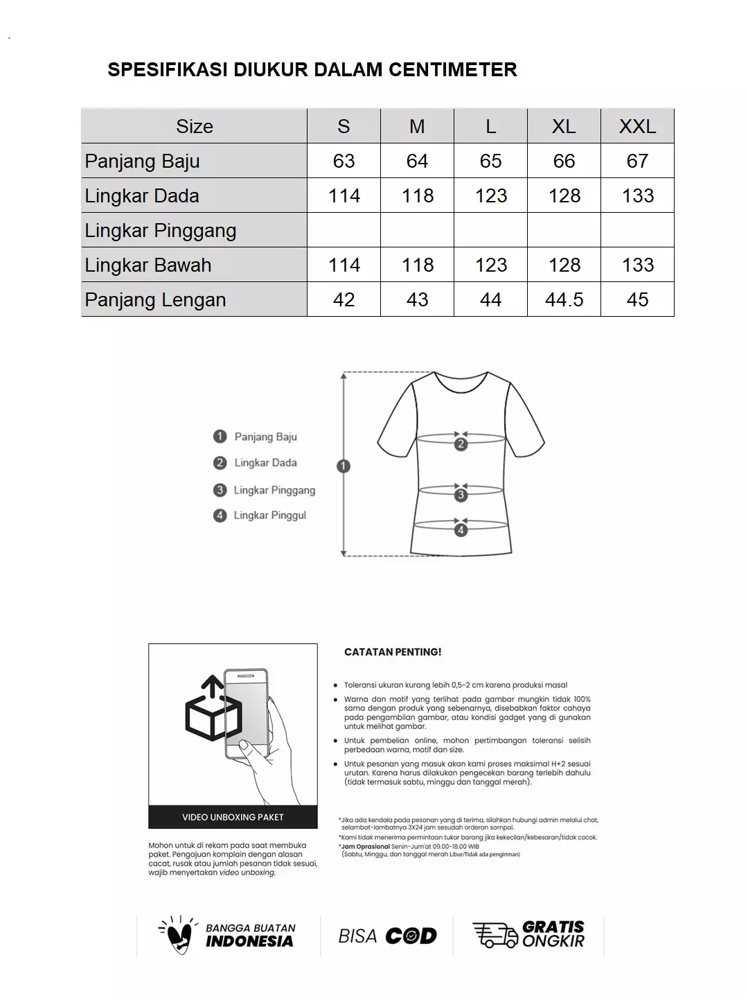 Minimal - Larissa - T-Shirt Lengan Panjang Jersey - Black Warna Black