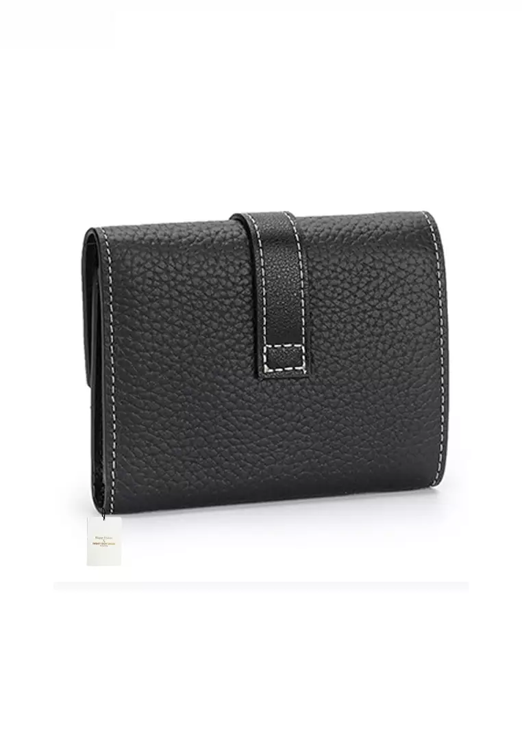 Full Grain Leather Trifold Wallet JW YT-6988
