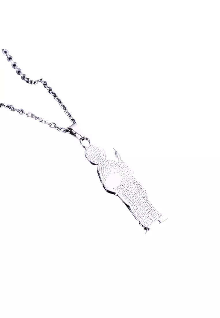 ★2025SS新作★THE COLDEST MOMENT★TCM sumix necklace White Gold Diamond Necklace Lucky Move | Messika 07397-WG