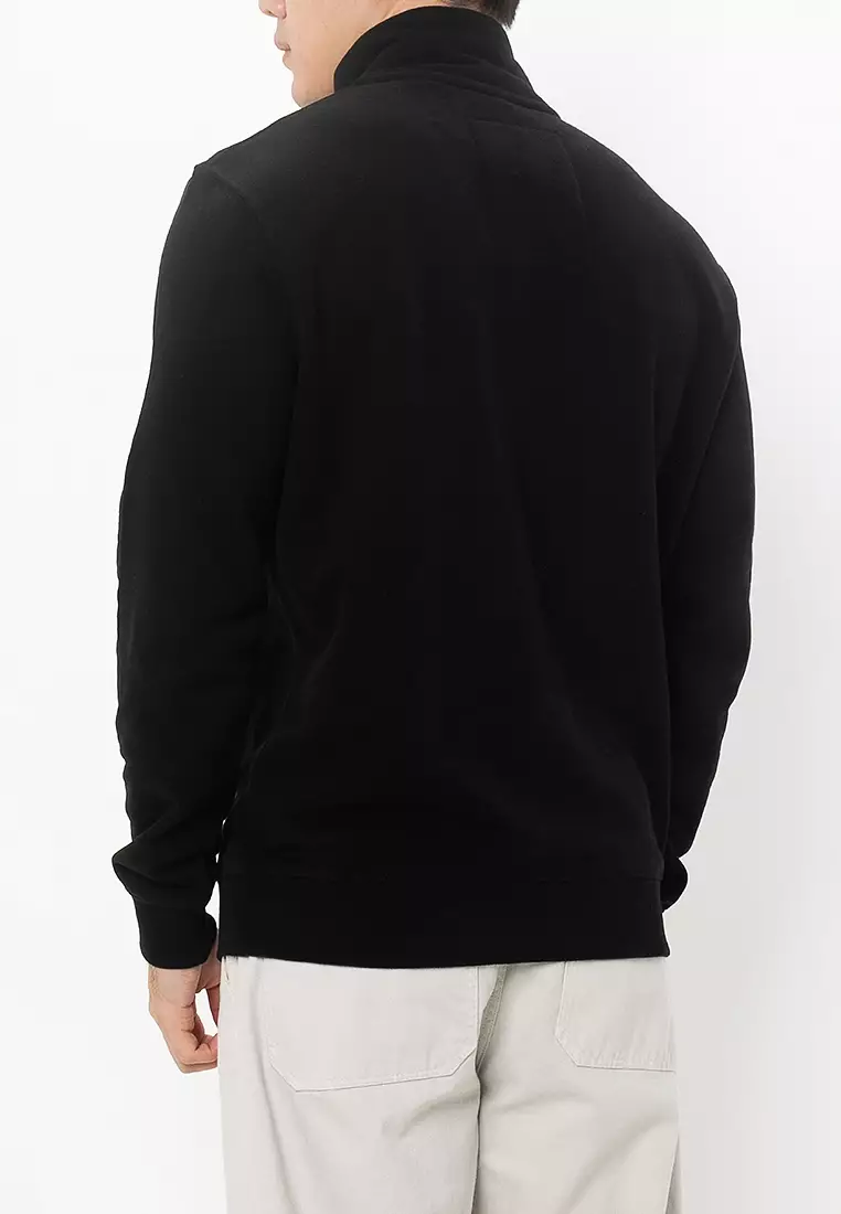 Essential Logo Henley Sweatshirt