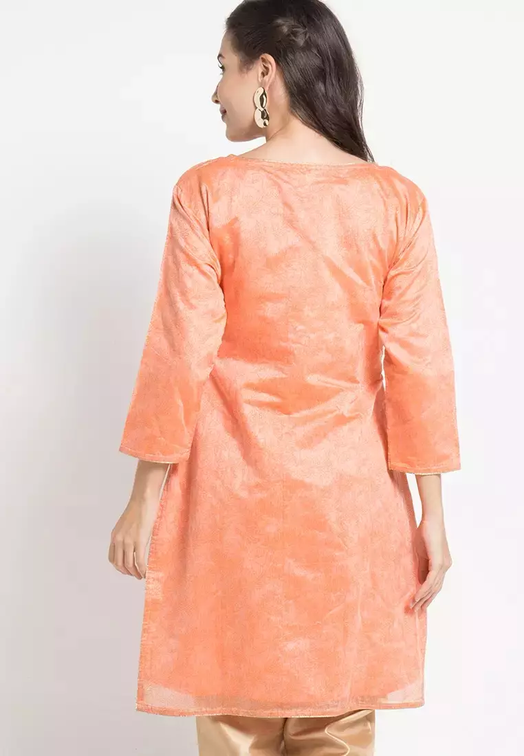 Chanira Festive Twila Tunic-Peach