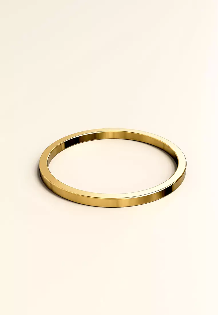 Gold Simplicity Slim Ring