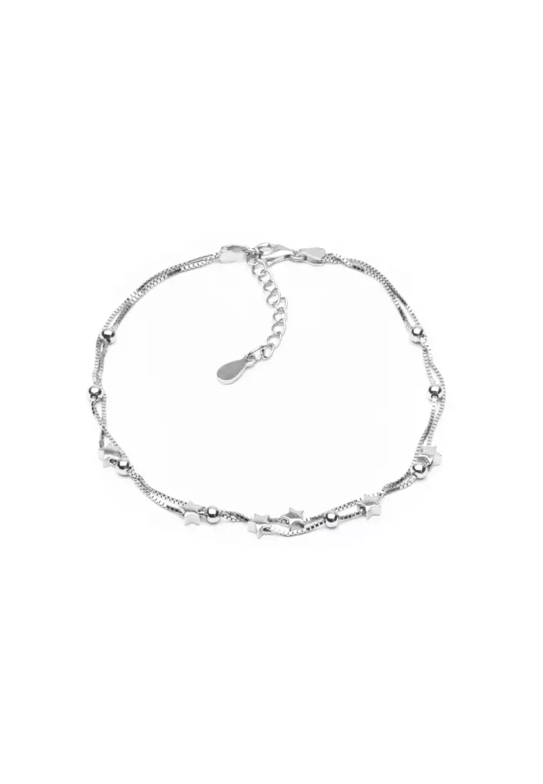 Buy silver 2025 anklets online