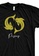 MRL Prints black Zodiac Sign Pisces T-Shirt Customized B91C7AA70DD280GS_2