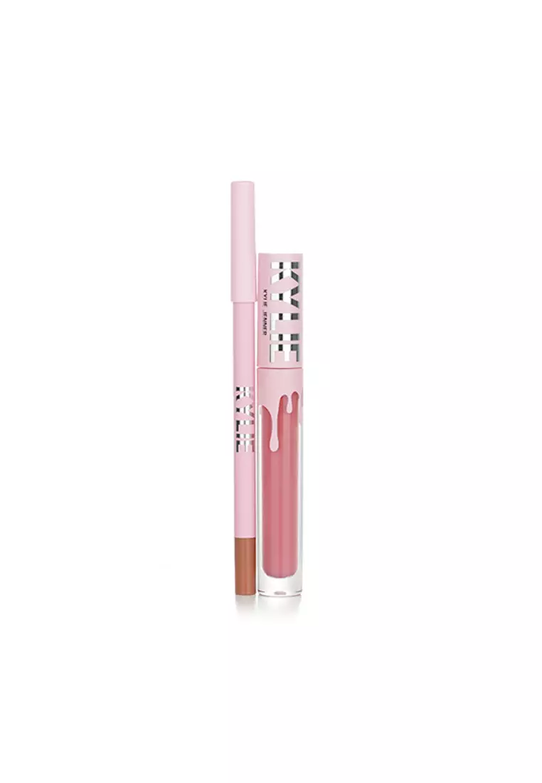 KYLIE COSMETICS - Matte Lip Kit: Matte Liquid Lipstick 3ml + Lip Liner 1.1g - # 808 Kylie Matte 2pcs