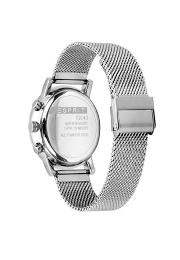 Timber Men White Dial Stainless Steel