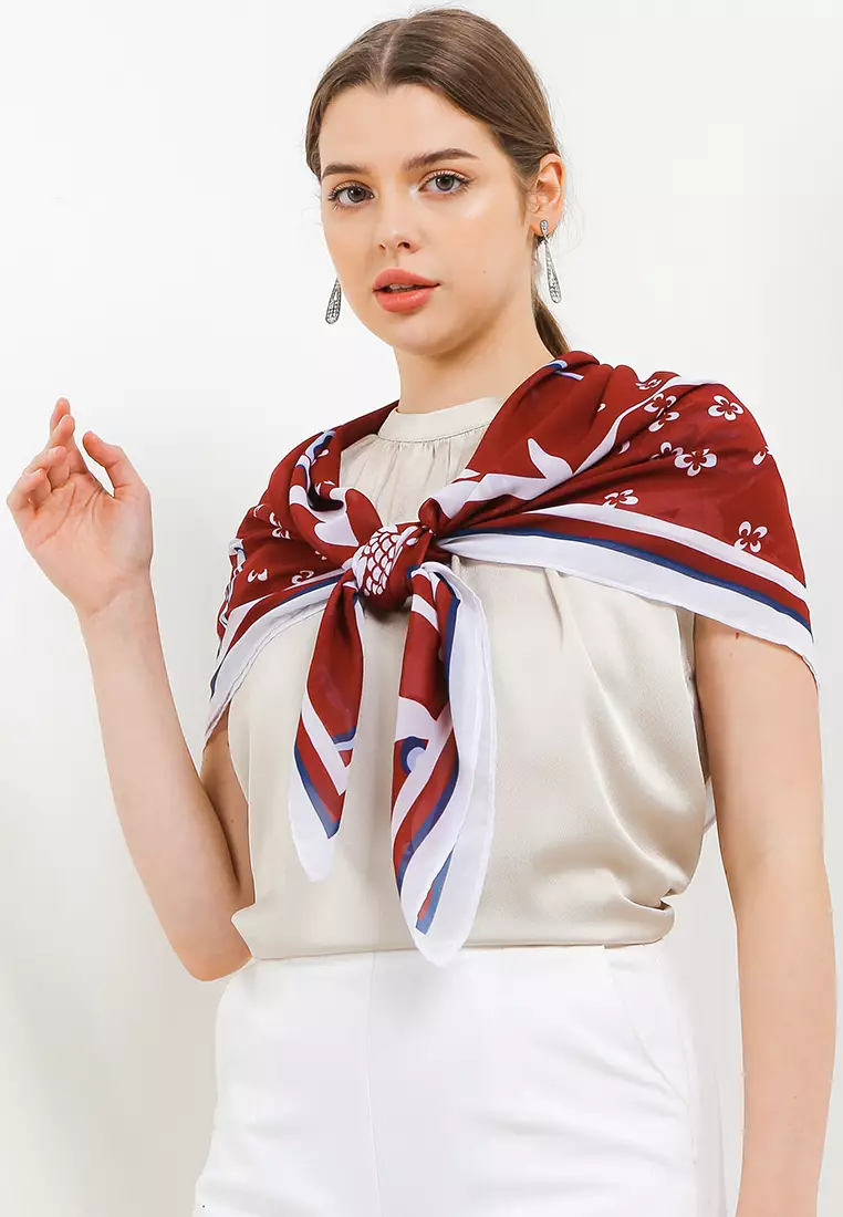 Jual Bateeq Scarf Peksi Kawung Original 2023 | ZALORA Indonesia