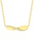 Vedantti yellow Vedantti 18k Mobius Slim Diamond Necklace in Yellow Gold 1C1B0ACA56B8BFGS_1