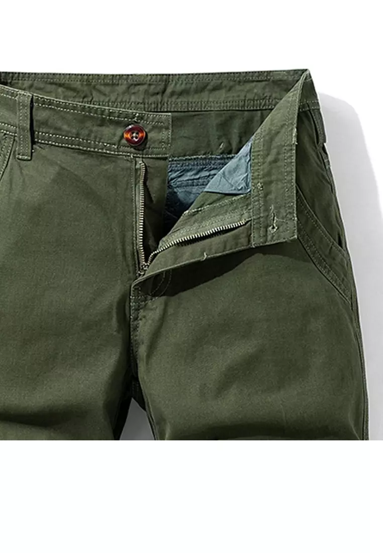 Simple Cotton Casual Shorts GJL66051