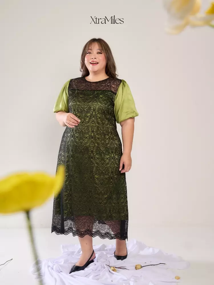 xtramiles Ladies dress aurelie dress summer green