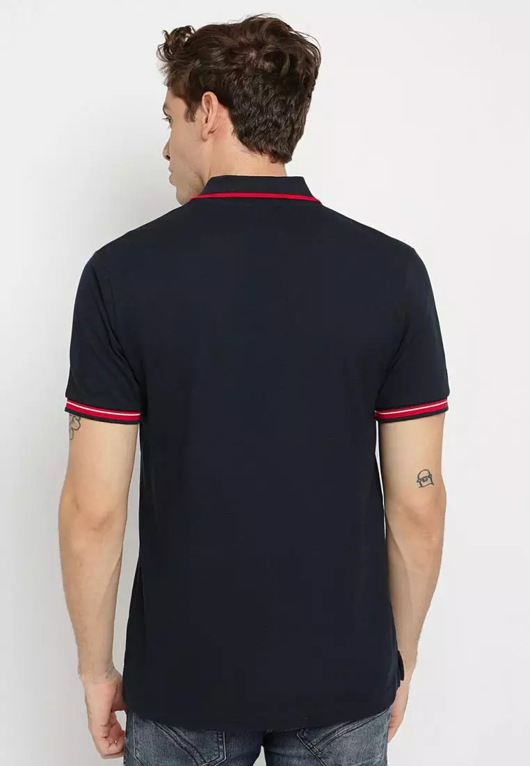 MATSUDA Kaos Polo Shirt Pria Kerah Chikuma
