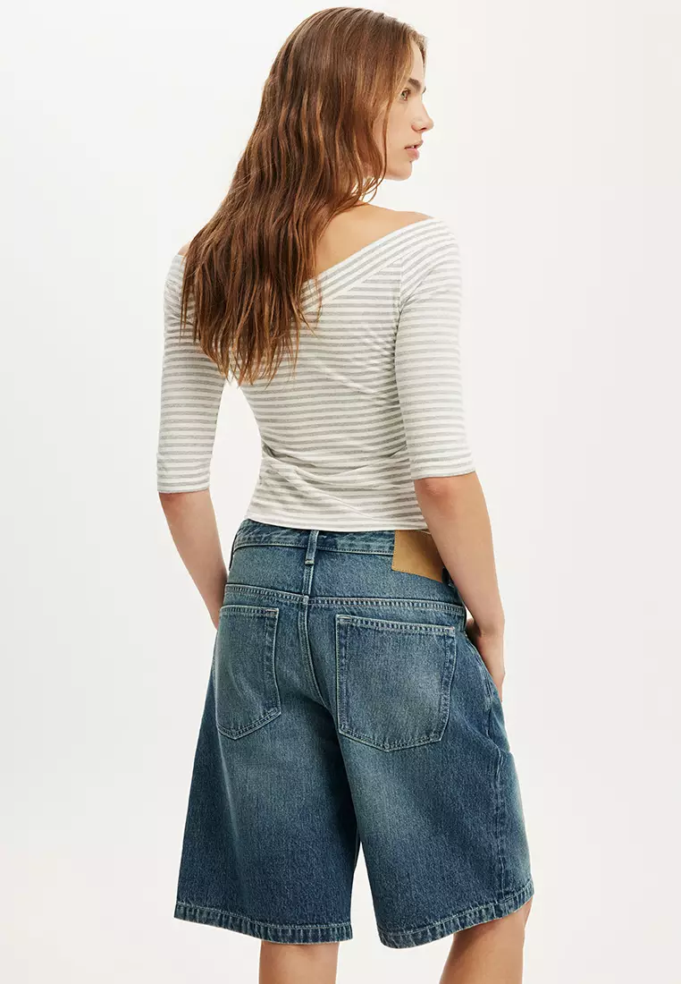 Baggy Denim Shorts