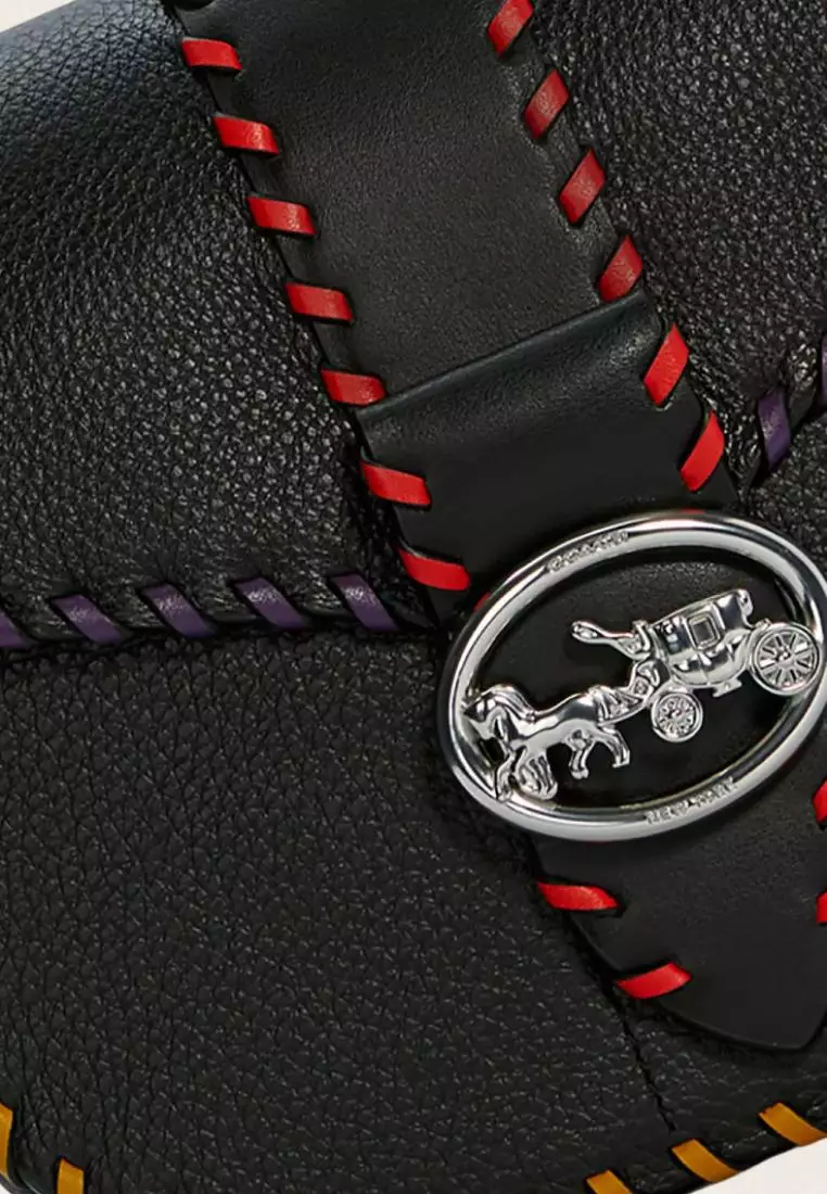 Jual Coach Coach Saddle Bag Black Multi Original 2024 ZALORA