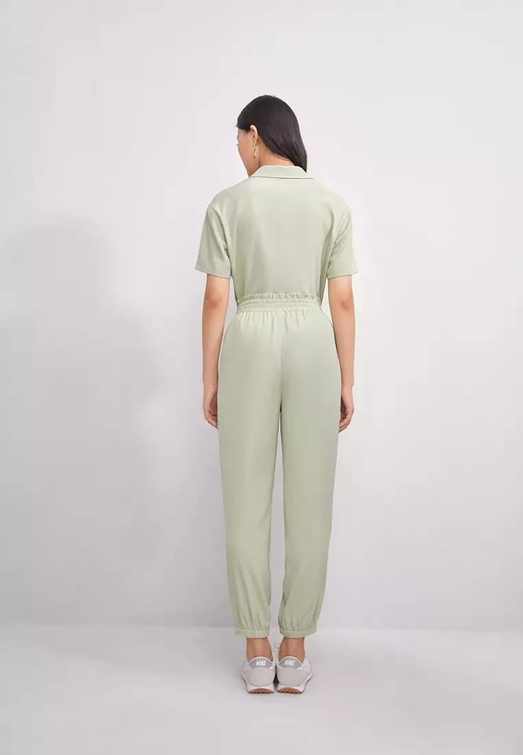 Elastic Waist Jogger Pants