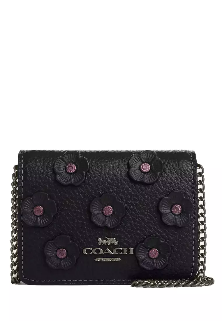 Flower Coach Mini Wallets Coach Small Wallet Floral COACH Small