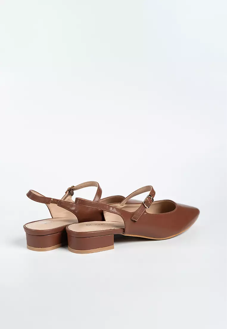 Whitney Strap Mid Heels