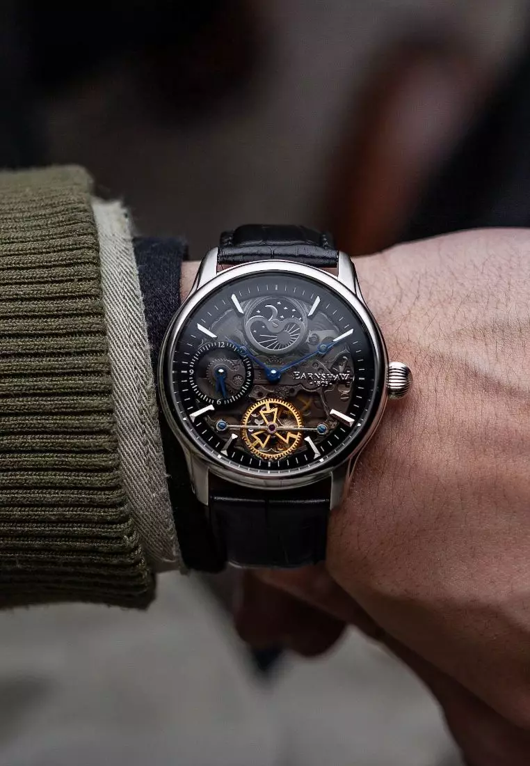Buy Thomas Earnshaw Thomas Earnshaw Men's 44mm Longitude Shadow ...