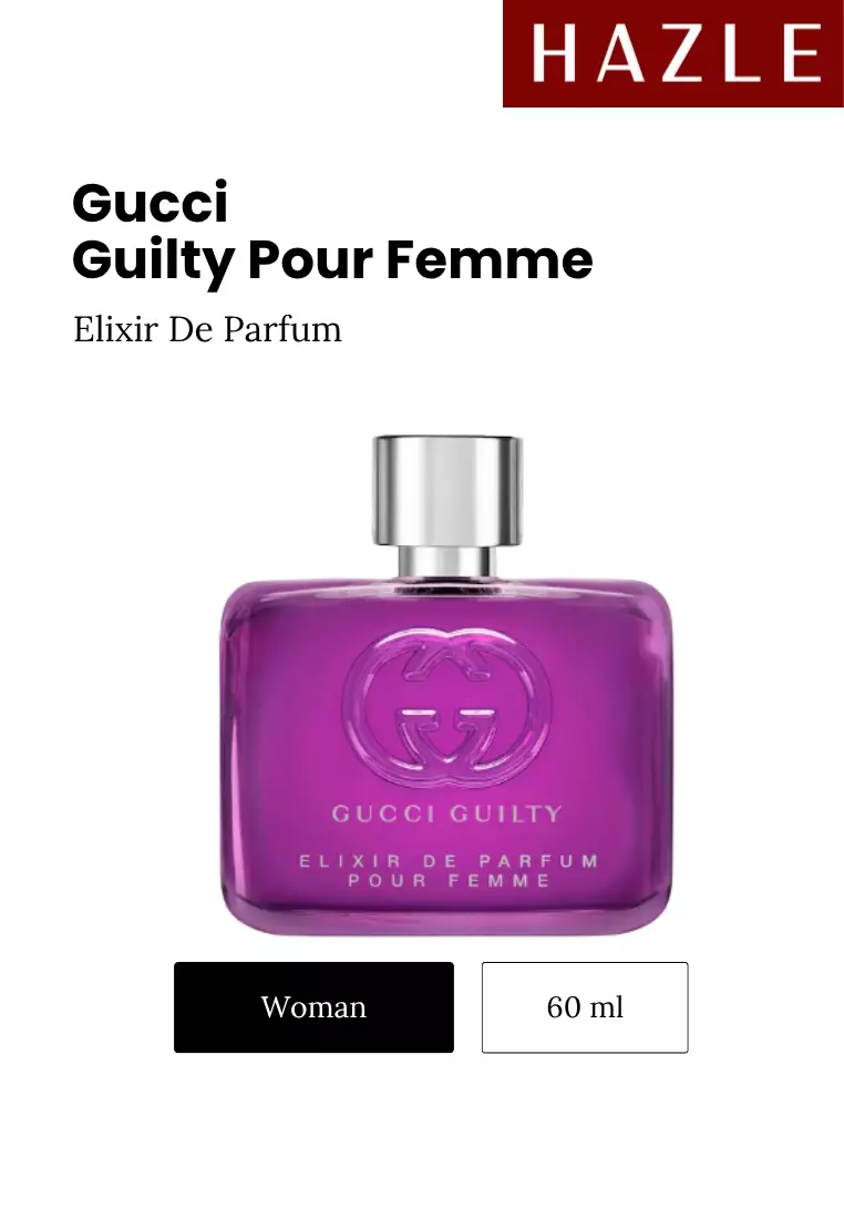 Gucci Guilty Elixir de Parfum Pour Femme Woman 60 ml
