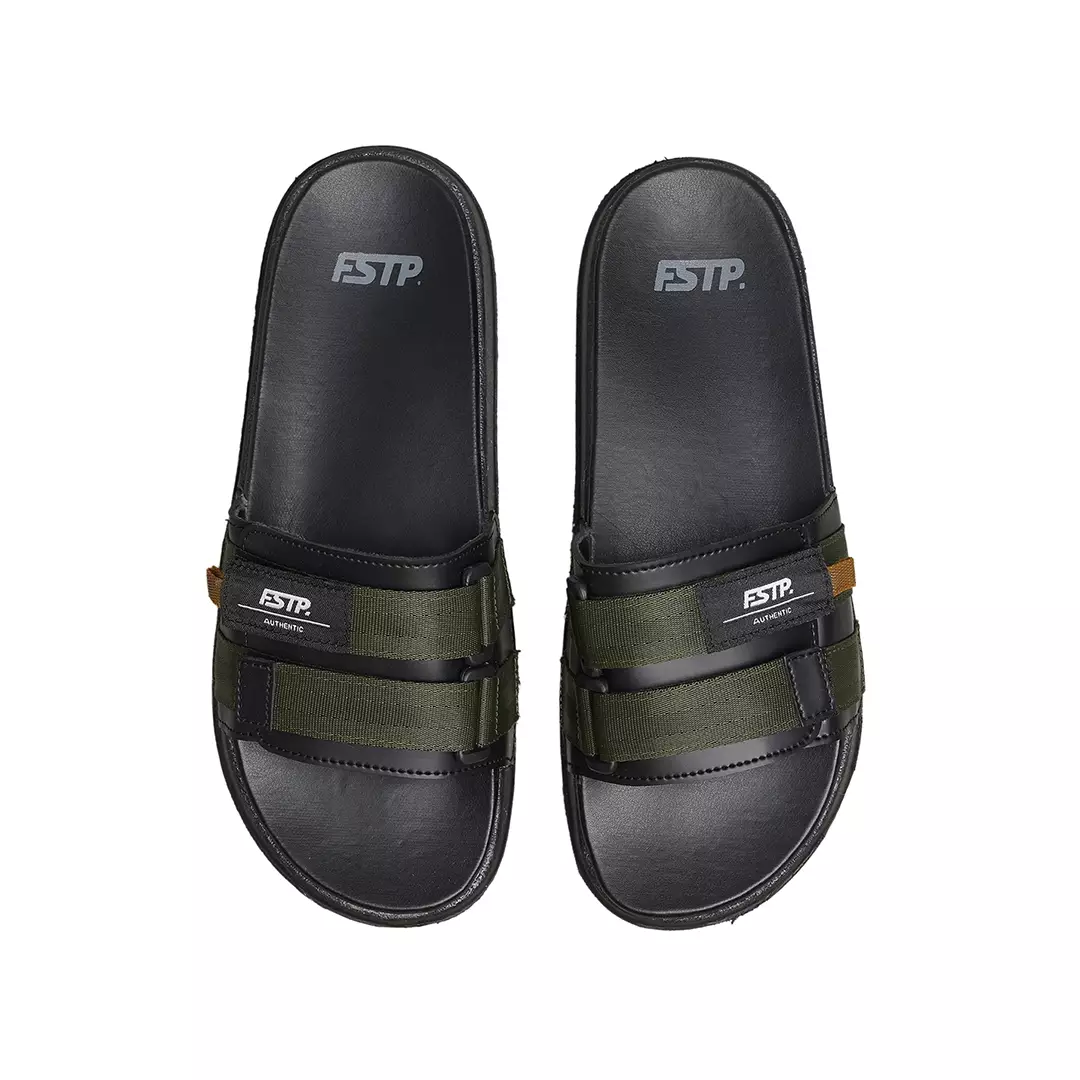 Stereo Army Sandal Pria Slide